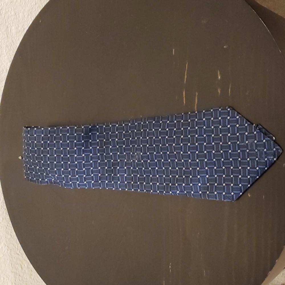 STAFFORD L58"W3.5" Blue Tie